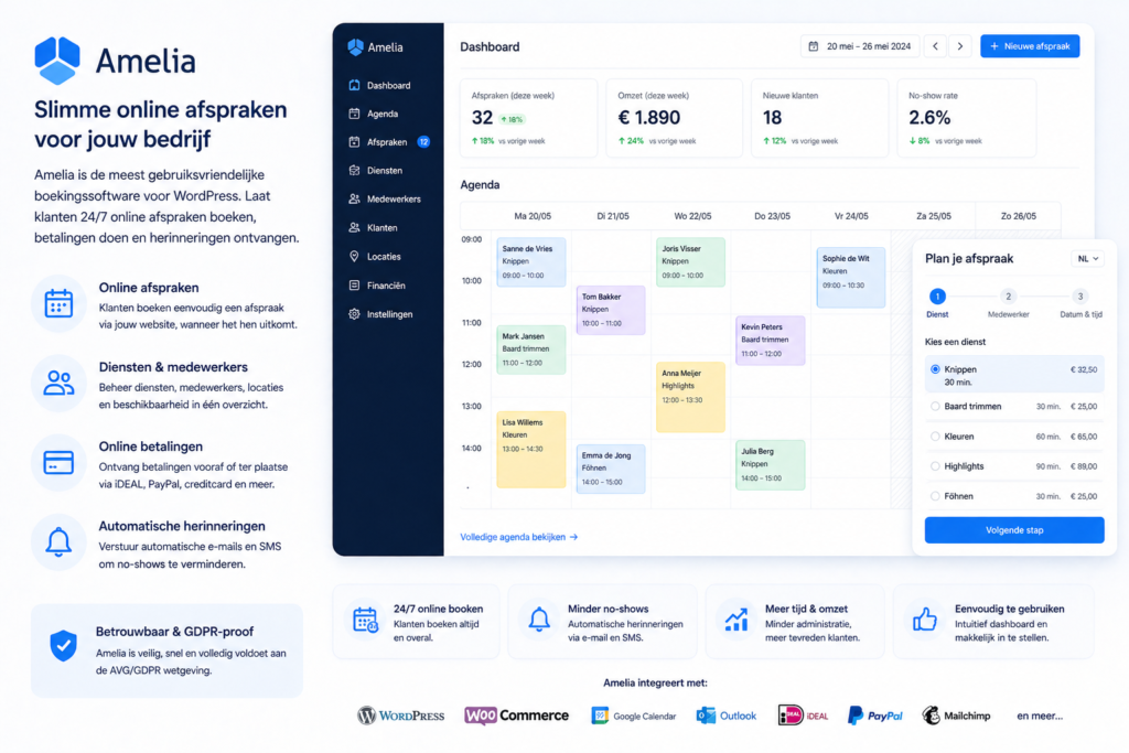 Server-side tracking uitleg met datastroom van gebruiker naar server en analytics tools